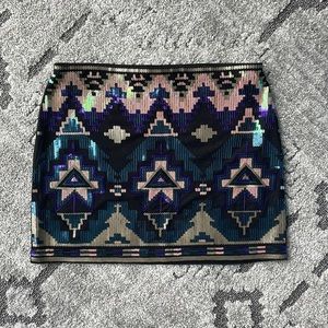 Express Black Mini Skirt SZ XS